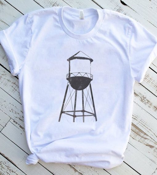 New York City water tower art shirt