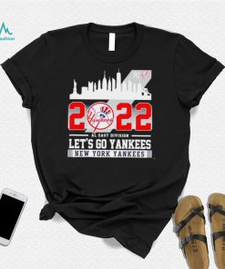 New York Yankees 2022 AL East Division Champions Let_s Go Yankees sport shirt