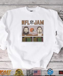 NhpEQgAW NFL Cleveland Browns Jacoby Brissett NFL Jam Browns Bitonio And Teller T Shirt2