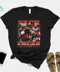 Nick Chubb Cleveland Browns NFL Rushing Champ T Shirt