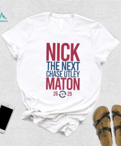 Nick The Next Chase Utley Maton 26 29 Shirt