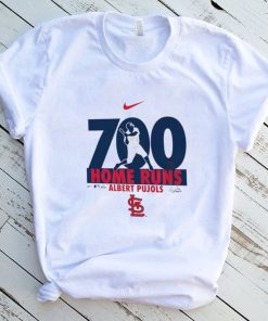 Nike Albert Pujols St. Louis Cardinals 700 Home Runs Milestone shirt