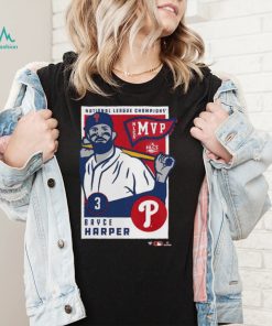 Official Bryce Harper Philadelphia Phillies 2022 National League Champions MVP shirt