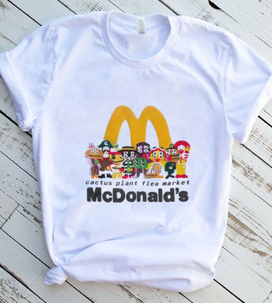 Official Cactus Plant Flea Market Mcdonald’s shirt Official Cactus Plant Flea Market Mcdonald’s shirt