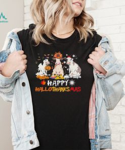 Official Dairy Cows Happy Hallothanksmas Halloween thanksgiving Christmas shirt