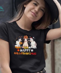 Official Dairy Cows Happy Hallothanksmas Halloween thanksgiving Christmas shirt