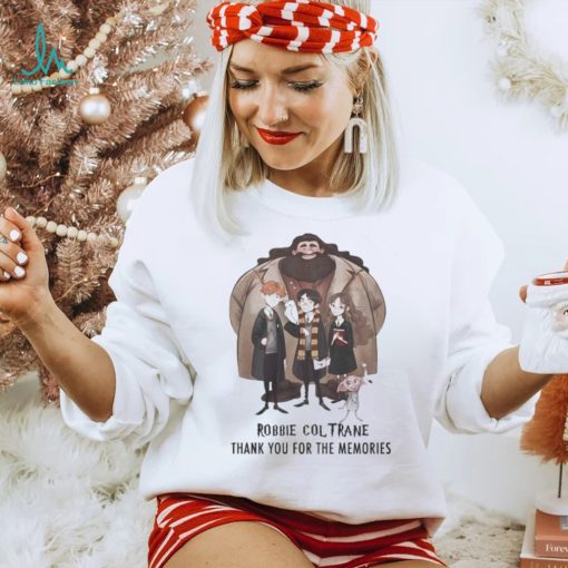 Official Harry Potter Robbie Coltrane thank you for the memories shirt