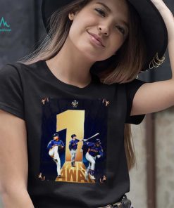 Official Houston Astros 2022 ALCS 1 Win Away shirt