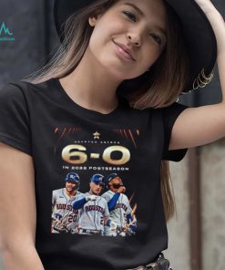 Official Houston Astros 6 0 in 2022 Postseason shirt
