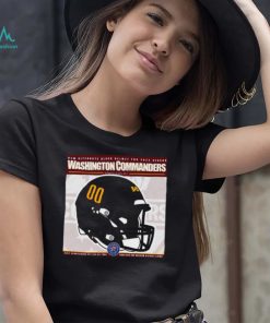 Official New Alternate black helmet for 2022 Season Washington Commanders shirt
