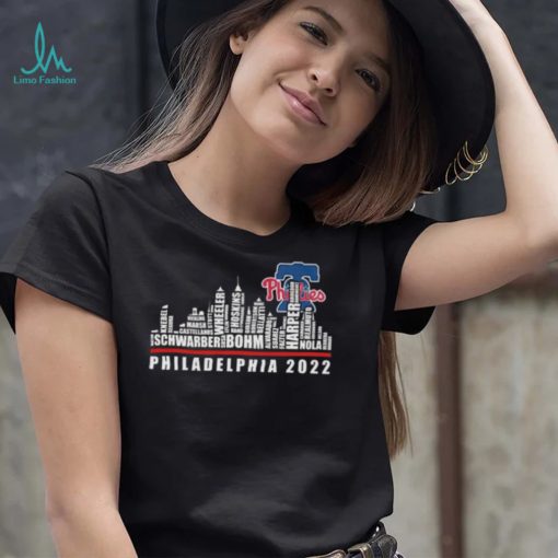 Official Philadelphia 2022 Philadelphia Phillies team city shirt