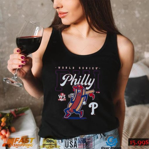 Official Philadelphia Phillies Womens 2022 World Series On To Victory T Shirt