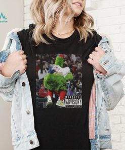 Official Phillie Phanatic Philadelphia Phillies Parental Advisory explicit content shirt