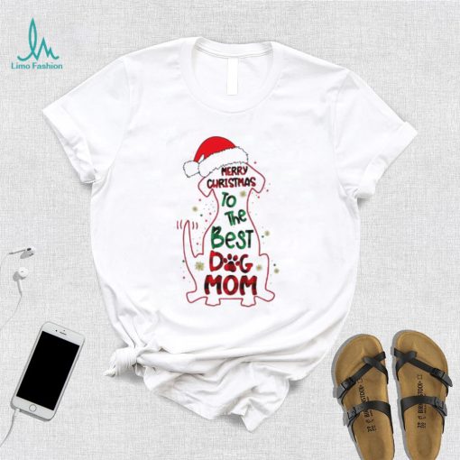 Official Santa Dachshund Merry Christmas to the best Dog Mom shirt