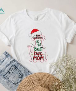 Official Santa Dachshund Merry Christmas to the best Dog Mom shirt