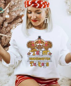 Official Team Kindergarten Turkeys thanksgiving 2022 shirt