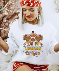 Official Team Librarian Turkeys thanksgiving 2022 shirt