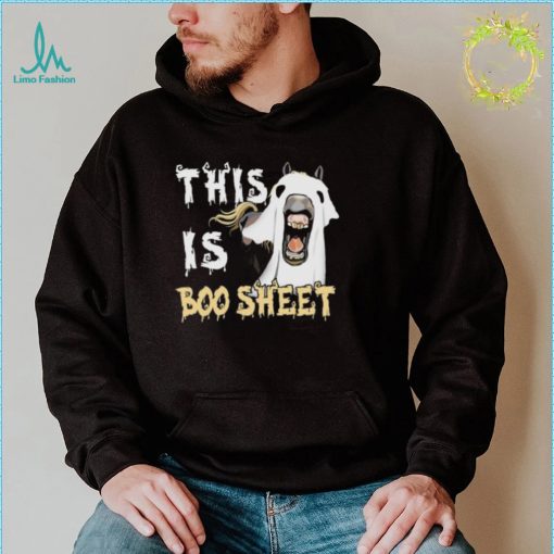 Official This Is Boo Sheet Horse Halloween 2022 shirt
