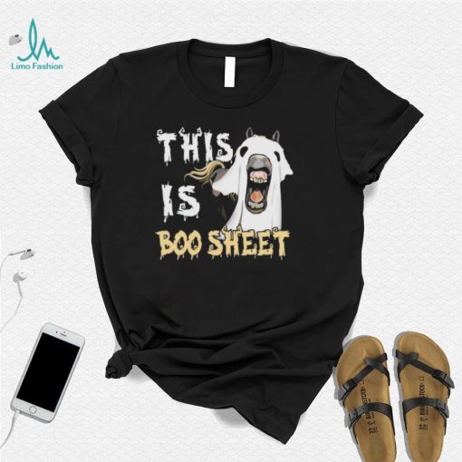 Official This Is Boo Sheet Horse Halloween 2022 shirt