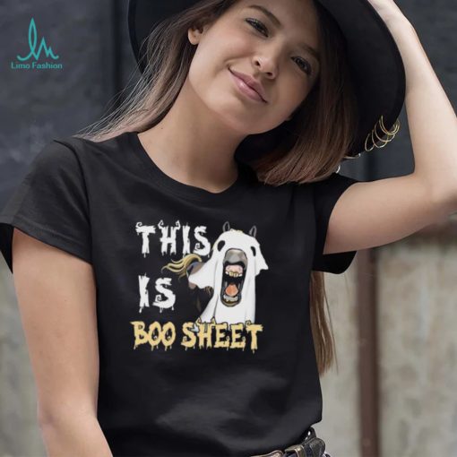 Official This Is Boo Sheet Horse Halloween 2022 shirt