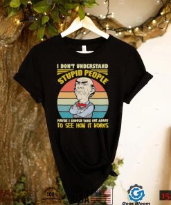 Official Walter Jeff Dunham I dont understand stupid people maybe I should take one apart to see how it works vintage shirt1