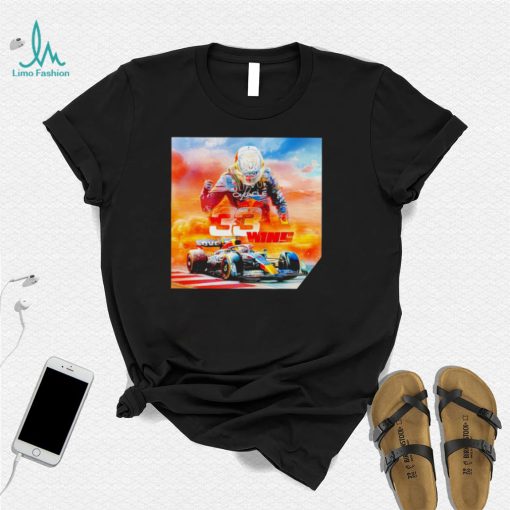 Oracle Red Bull Racing Max Verstappen 33 wins photo shirt