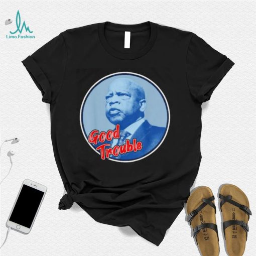 Original john lewis get in good necessary trouble shirt
