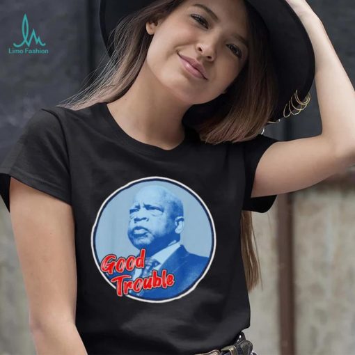 Original john lewis get in good necessary trouble shirt