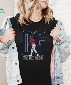Oscar Gonzalez Cleveland Guardians OG Called Game Shirt1
