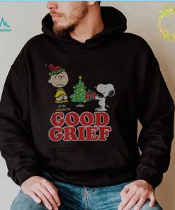 Peanuts Good Grief Charlie Brown Holiday T shirt2