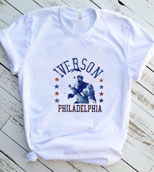 Philadelphia 76ers Bradley Cooper Allen Iverson T Shirt