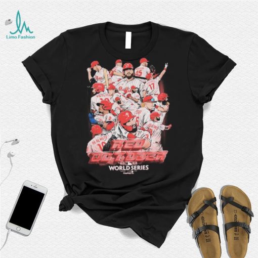 Philadelphia Phillies Red October Baseball Team World Series 2022 Shirt