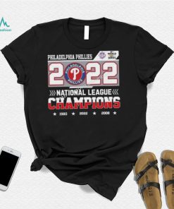 Philadelphia phillies 3x national league champions 2022 shirt