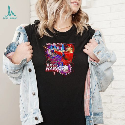 Philadelphia’s Bryce Harper Phillies shirt