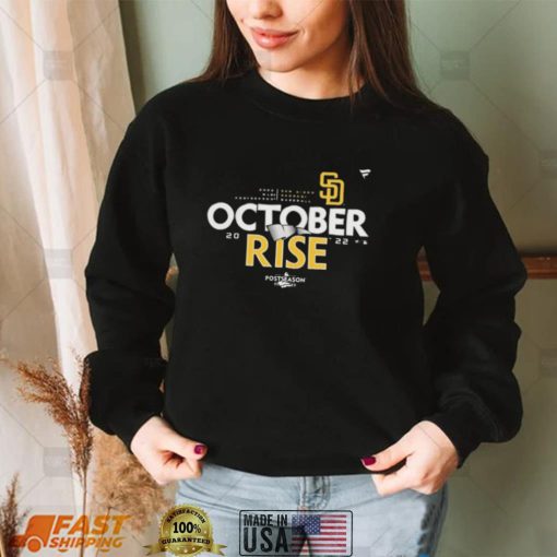 Postseason 2022 NL Wild Card San Diego Padres October Rise Shirt