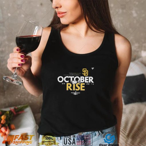 Postseason 2022 NL Wild Card San Diego Padres October Rise Shirt
