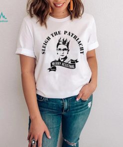 RBG sleigh the patriarchy merry resistmas shirt