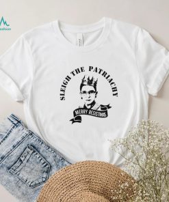 RBG sleigh the patriarchy merry resistmas shirt