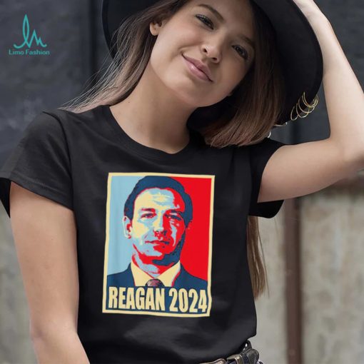 Reagan 2024  Ron DeSantis 2024 President T Shirt