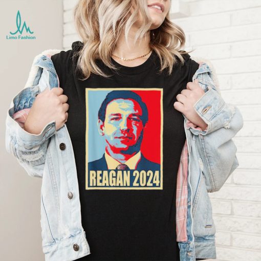 Reagan 2024  Ron DeSantis 2024 President T Shirt