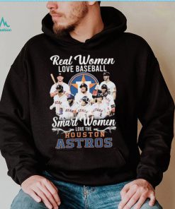 Real Women Love Baseball Smart Women Love The Houston Astros World Series 2022 Shirt