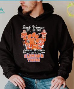 Real Women Love Football Smart Women Love The Clemson Tigers Shirt2