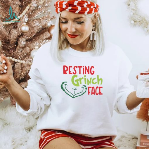 Resting Grinch For Christmas X mas Holiday T Shirt