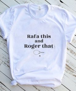 Roger Federer Rafael Nadal Sport Goal T Shirt
