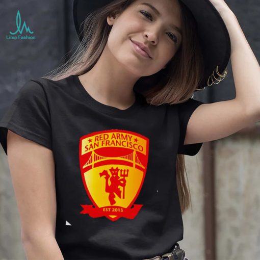 San Francisco United Red Army San Francisco logo shirt