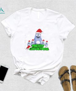 Santa Hat Grizzy  The Lemmings With Christmas shirt
