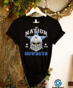 Skull Dallas Cowboys One Nation One Team Cowboys Shirt