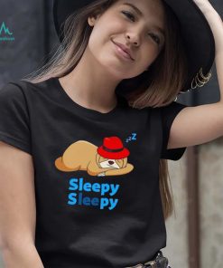 Sloth sleepy sleepy art shirt