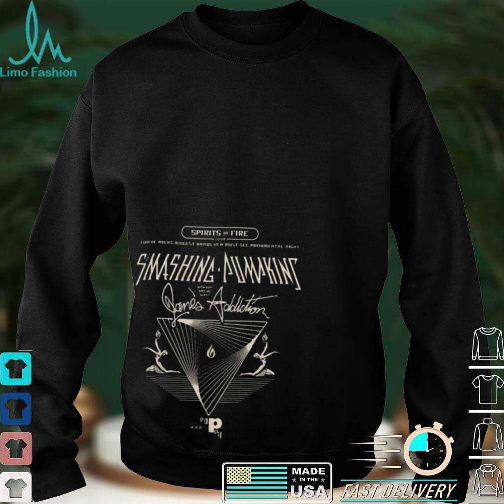Smashing Pumpkins Tour 2022 Spirits On Fire T Shirt Smashing Pumpkins Tour 2022 Spirits On Fire T Shirt