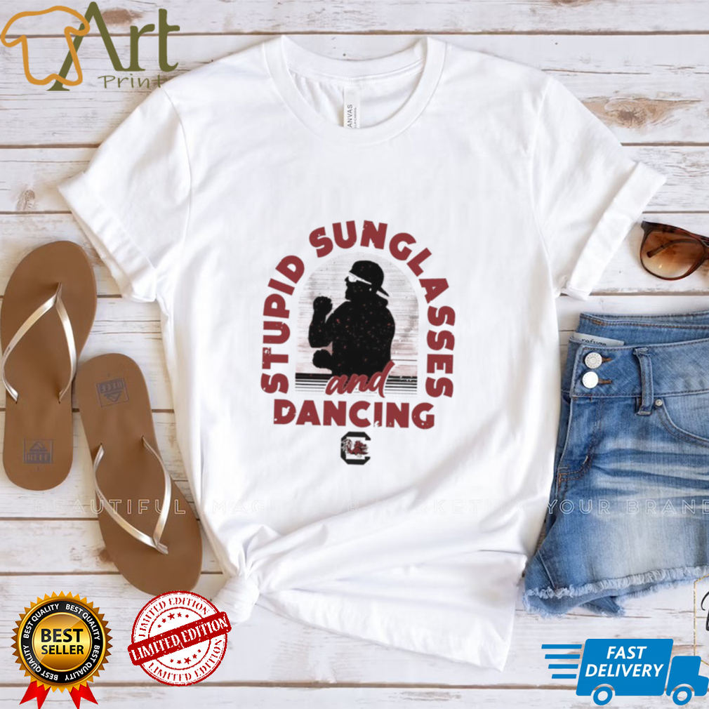 South Carolina Gamecocks stupid sunglasses and dancing shirt South Carolina Gamecocks stupid sunglasses and dancing shirt
